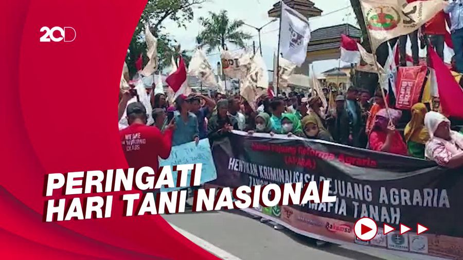 Unjuk Rasa Aliansi Pejuang Reforma Agraria, Tuntut Mafia Tanah Dibasmi