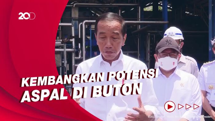 Jokowi Tegaskan Dalam 2 Tahun RI Tak Lagi Impor Aspal