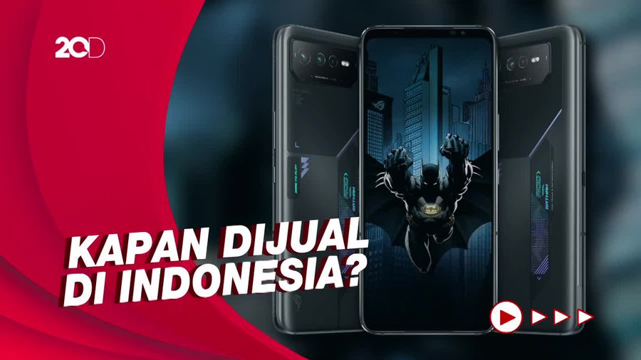 Tampilan ASUS ROG Phone 6 Edisi Batman