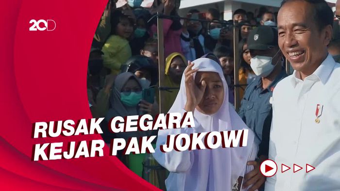 Sempat Marahi Jokowi karena HP Rusak, Sabrila Kini Dapat HP Baru