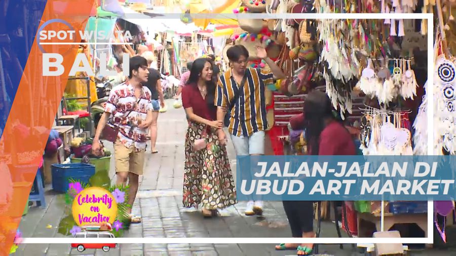 Jalan-jalan di Pasar Seni Ubud, Bali