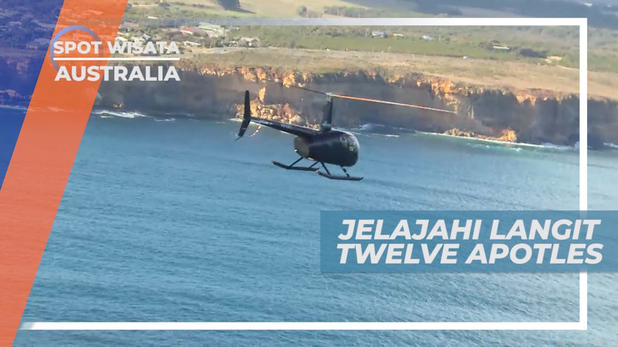 Twelve Apotles, Menjelajahi Indahnya Pemandangan Alam dari Atas Langit, Australia