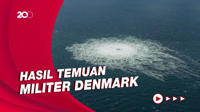 Air Laut Baltik Mendidih Akibat Kebocoran Pipa Nord Stream