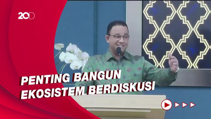 Anies: Berbeda Pandangan dengan Mempermalukan Dua Hal Berbeda