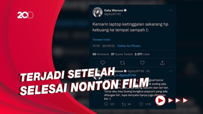 Gaby JKT48 Curhat Tak Sengaja Buang Handphone ke Tempat Sampah