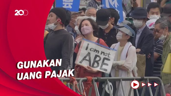 Protes Warga Jepang, Pemakaman Shinzo Abe Telan Rp 173 Miliar