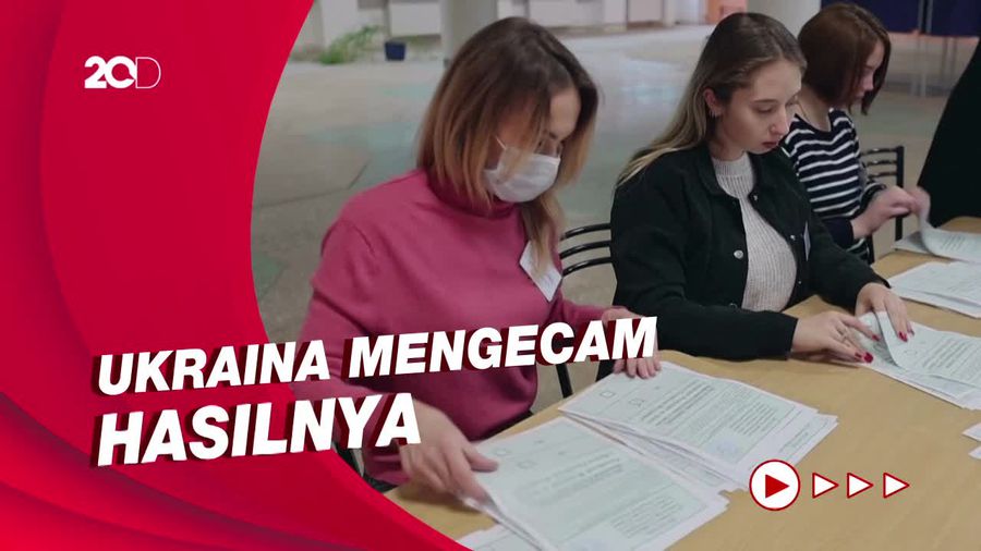 Hasil Referendum di Ukraina, 4 Wilayah Mayoritas Diklaim Ingin Gabung Rusia