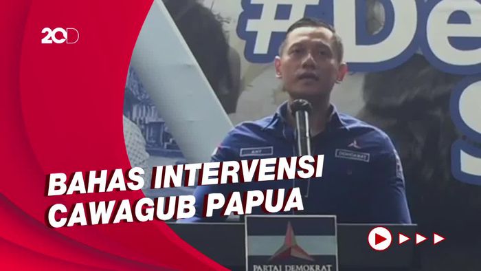 AHY Duga Penetapan Tersangka Lukas Enembe Ada Muatan Politik