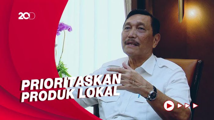 Luhut Minta Pemerintahan-BUMN Tak Pakai Produk Impor untuk Goodie Bag