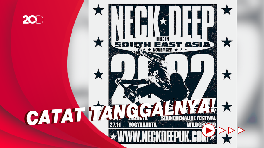Neck Deep Bakal Sambangi Jakarta, Yogya dan Bali