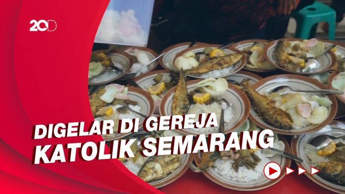 Piring Kasih, Aksi Sosial Makan Gratis Bersama Warga Tak Mampu