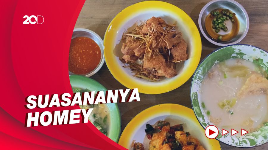 Uniknya Terong Goreng Madu hingga Bayam Telur Asin di Resto Medan
