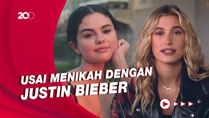 Dikabarkan Tak Akur, Hailey Bieber Ungkap Hubungannya dengan Selena Gomez