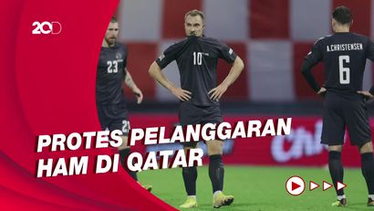 Protes Timnas Denmark ke Qatar Lewat Jersey Baru untuk Piala Dunia