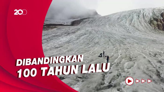 Tingkat Pencairan Gletser di Swiss Terburuk di Tahun 2022