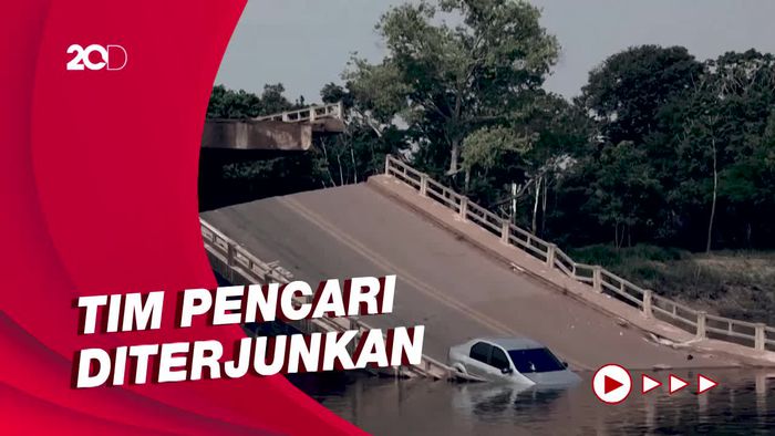 Jembatan Runtuh di Brasil, 3 Orang Tewas-15 Lainnya Hilang di Sungai