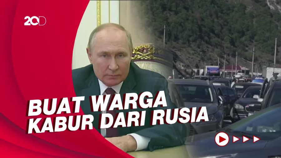 Minta Warga Pulang, Putin Akui Kesalahan Rekrut Wajib Militer