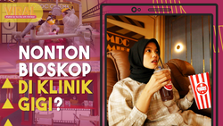 Uniknya Klinik Gigi dengan Tema Bioskop di Bintaro