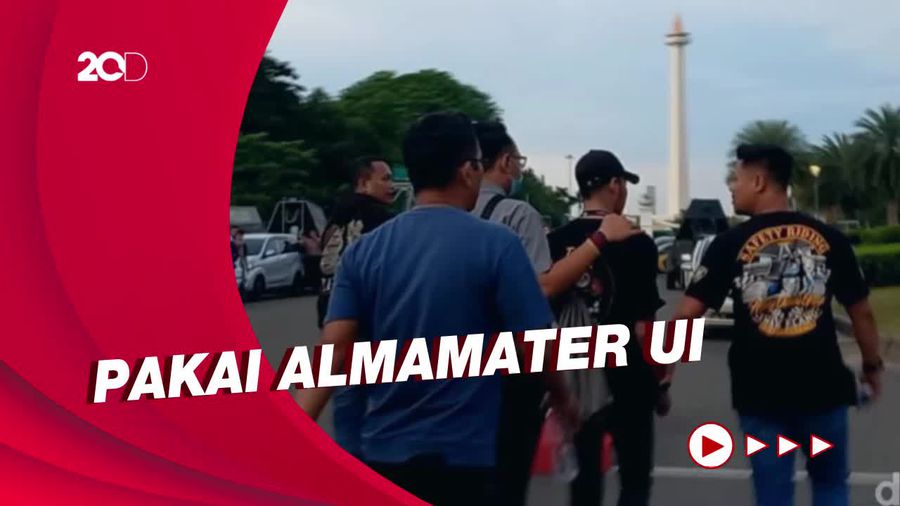 Polisi amankan Peserta Aksi Demo gegara Pakai Almamater Orang Lain