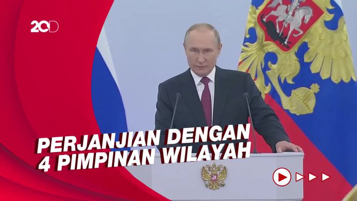 Bersiap Menganeksasi 4 Wilayah di Ukraina, Putin: Misi Besar Pembebasan Rakyat