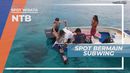 Bersiap Seru-seruan Mencoba Bermain Watersport Subwing, Lombok