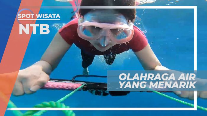 Asiknya Bermain Subwing, Bak Berenang Secepat Ikan di Lautan, Lombok