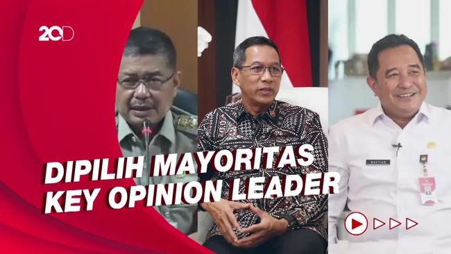 Survei Trust Indonesia soal Plt Gubernur DKI: Bahtiar Unggul Jauh