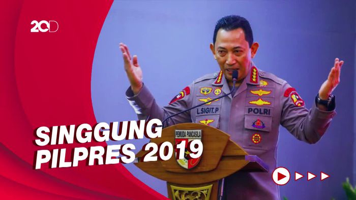  Kapolri Ingatkan Bahaya Politik Identitas di Pemilu 2024