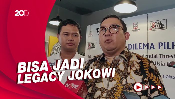 Fadli Zon: Presidential Treshold Bisa Turun Lewat Perppu Jokowi
