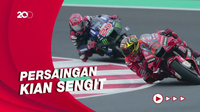 Klasemen MotoGP 2022: Bagnaia Tertinggal 2 Poin Saja dari Quartararo