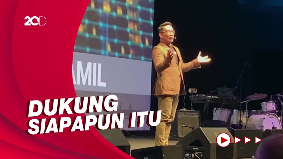 Ridwan Kamil: Kalau Takdir Pak Anies Jadi Presiden Kita Dukung