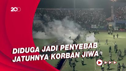 Ini Regulasi FIFA yang Melarang Penggunaan Gas Air Mata