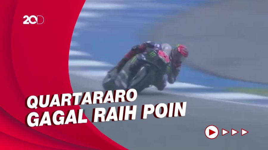 Quartararo Terseok-seok di MotoGP Thailand
