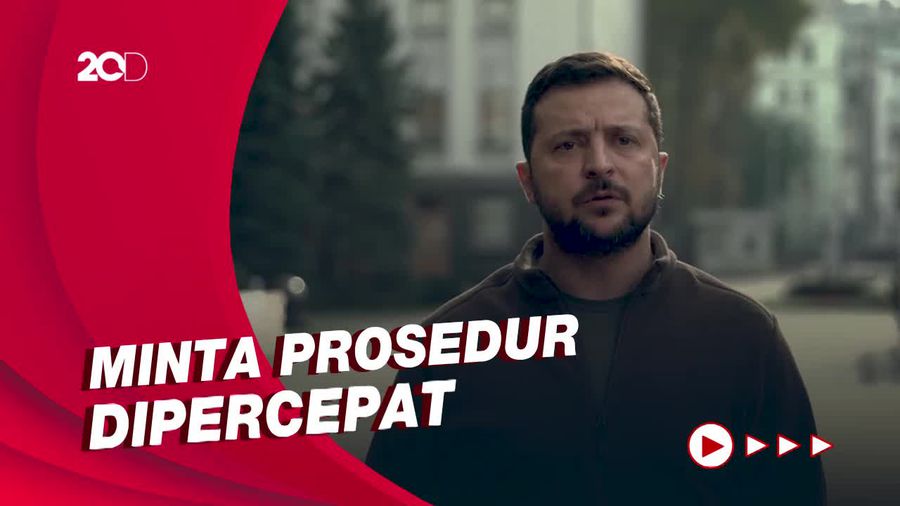 Zelensky Daftarkan Ukraina Gabung NATO