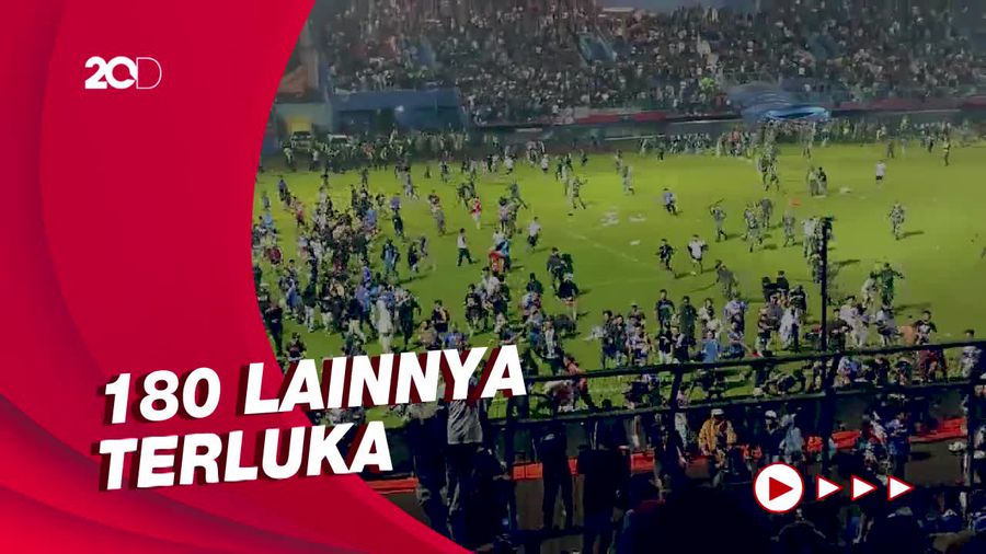 Detik-detik Kerusuhan di Stadion Kanjuruhan Malang, 127 Orang Tewas