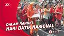 Ribuan Wanita Ikut Pawai Kebaya Bersama Iriana Joko Widodo