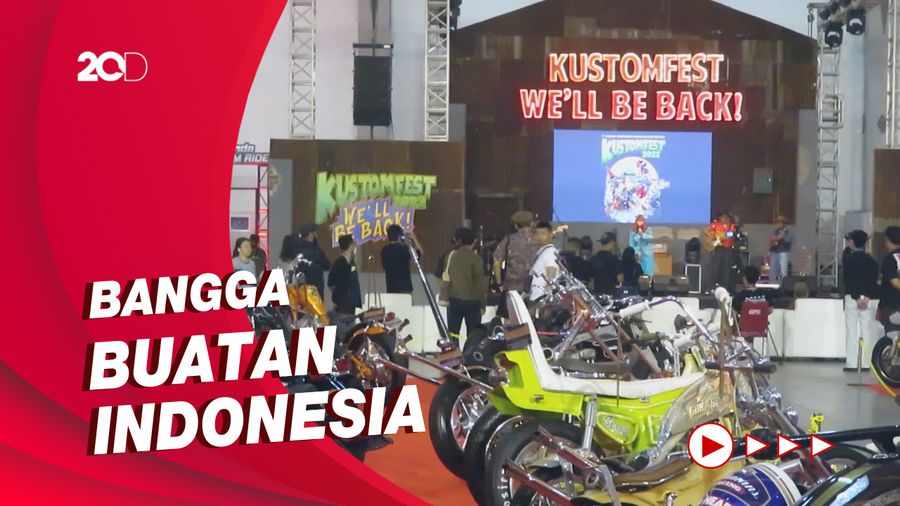 Wakili Jokowi, Sandiaga Kagum dengan Kreativitas di Kustomfest 2022