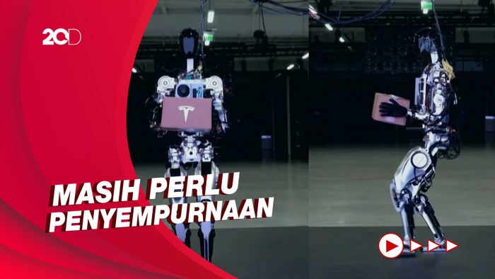 Wujud Optimus Si Robot Tesla Milik Elon Musk