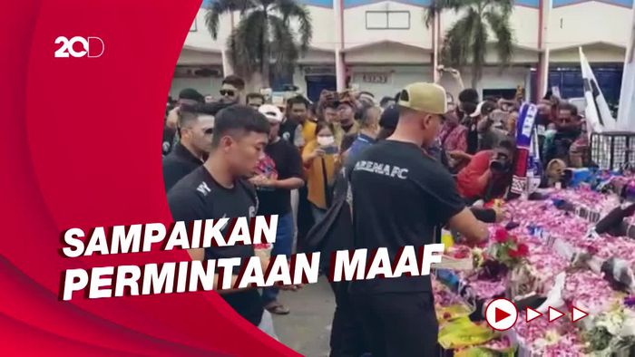 Arema Tabur Bunga dan Doa Bersama untuk Korban Tragedi Kanjuruhan