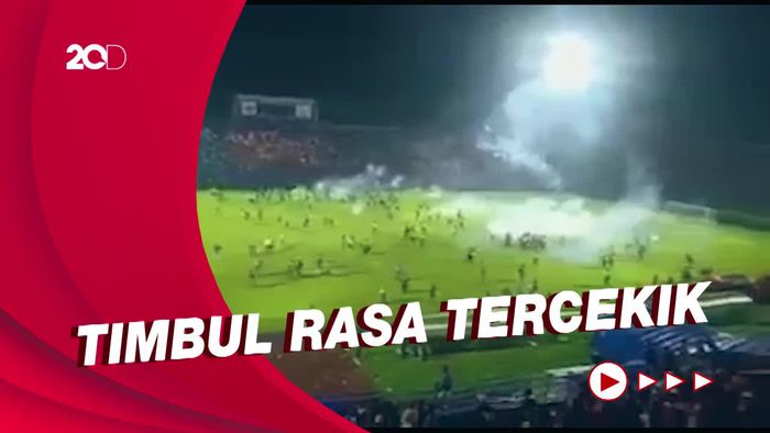 Yang Terjadi Bila Seseorang Terpapar Gas Air Mata