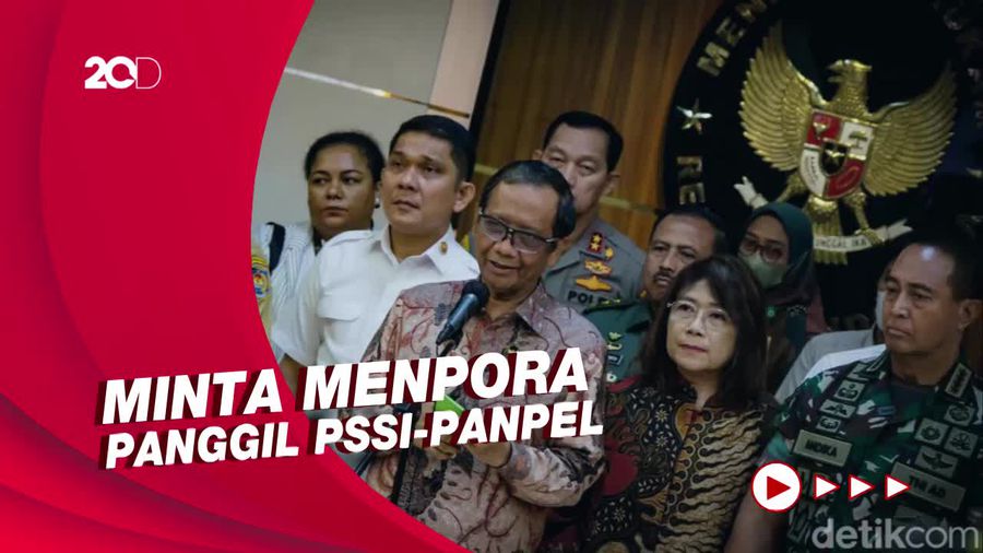 Buntut Tragedi Kanjuruhan, Mahfud Desak PSSI Ikuti Aturan FIFA 