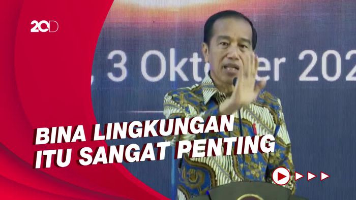 Jokowi Ingatkan Jangan Ada Pabrik Besar Tapi Lingkungannya Miskin!