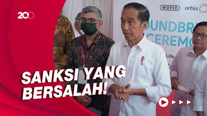 Jokowi Minta Usut Tuntas Tragedi Kanjuruhan!