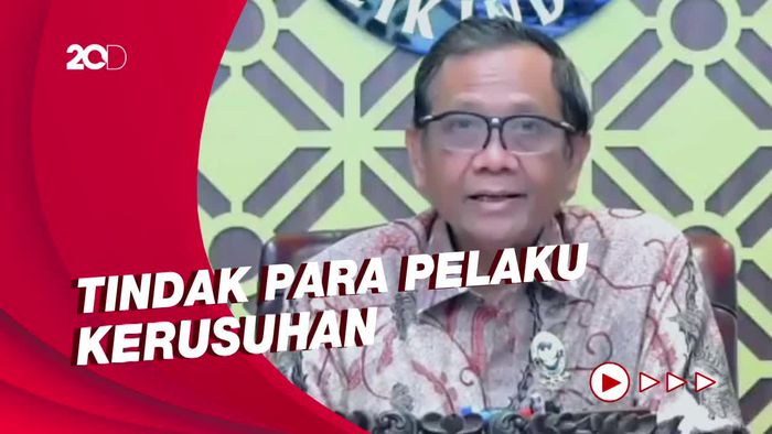 Mahfud Minta Polri Segera Tetapkan Tersangka-Evaluasi Pejabat Polisi Jatim
