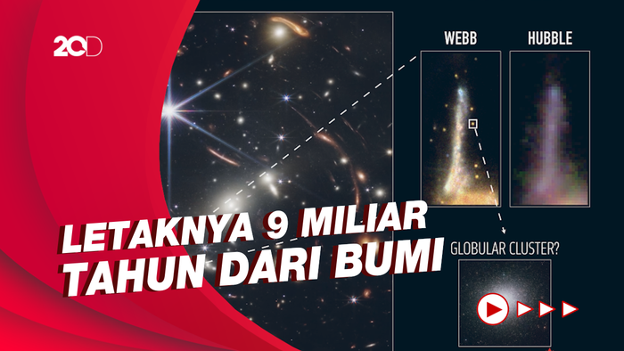 Penampakan Sparkler Galaxy, Rumah Bintang Tertua di Semesta