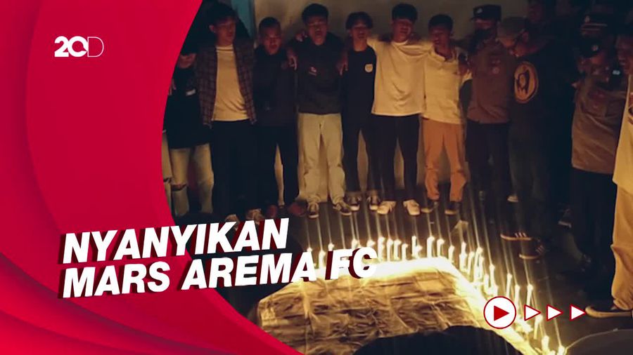 Suporter Bola Bandar Lampung Gelar Aksi Solidaritas Tragedi Kanjuruhan