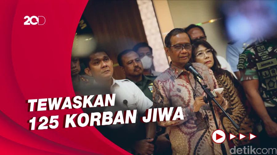 Mahfud MD: RI Negara Ke-3 Korban Jiwa Terbanyak Tragedi Sepakbola
