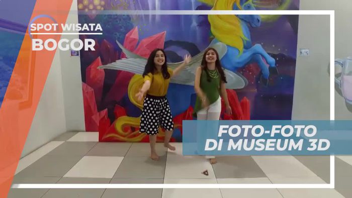 Berfoto Seru Dengan Latar Tiga Dimensi, Bogor