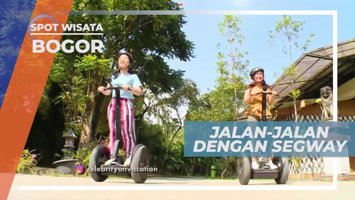 Berkeliling Taman Naik Kendaraan Listrik di Bogor