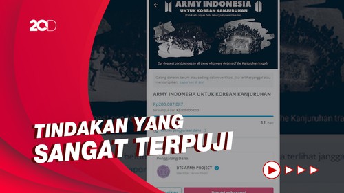 ARMYs Indonesia Galang Dana untuk Bantu Korban Kanjuruhan